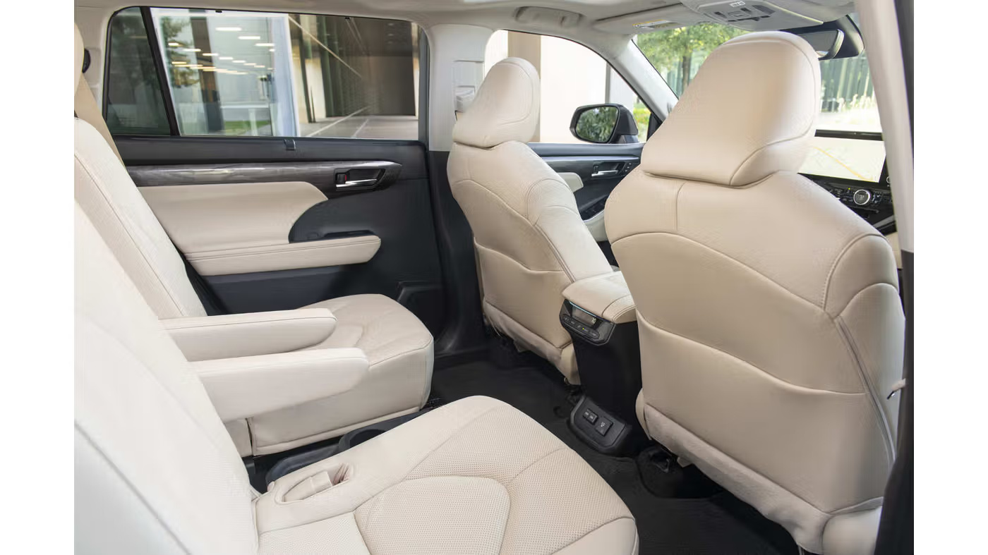 2026 Toyota Highlander back seat